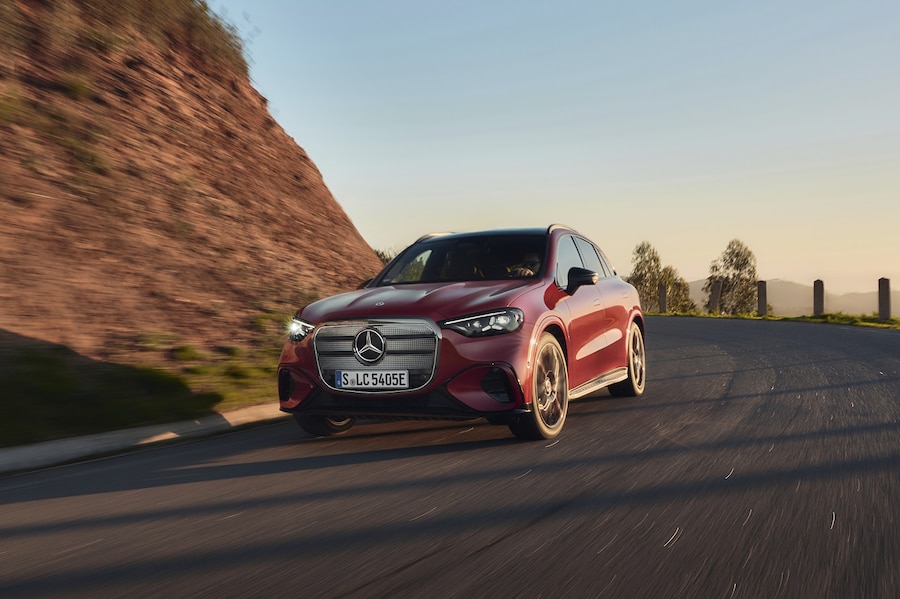 Prova su strada della Mercedes-Benz GLC elettrica