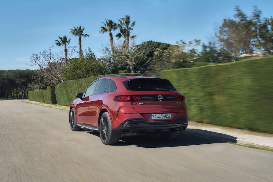 Prova su strada della Mercedes-Benz GLC elettrica