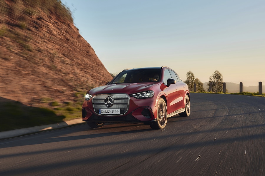 Prova su strada della Mercedes-Benz GLC elettrica