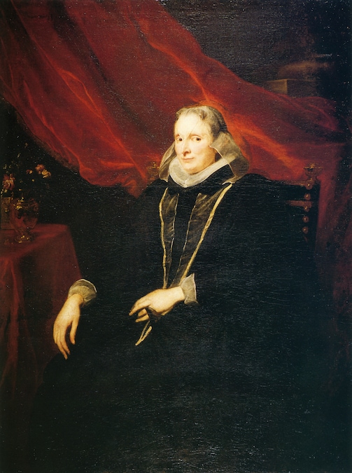 Anton van Dyck, Ritratto di una nobildonna genovese, Luigia Cattaneo Gentile, inv. MBA200, 1623 ca., olio su tela, 147 × 112 cm; Strasburgo, Musée des Beaux-Arts