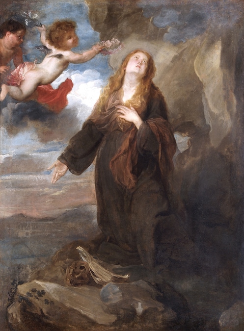 Anton van Dyck, Santa Rosalia intercede per gli appestati di Palermo, inv. WM. 1651-1948, 1624 – 1625, olio su tela, 117,2 × 88 cm; Wellington Collection, Apsley House