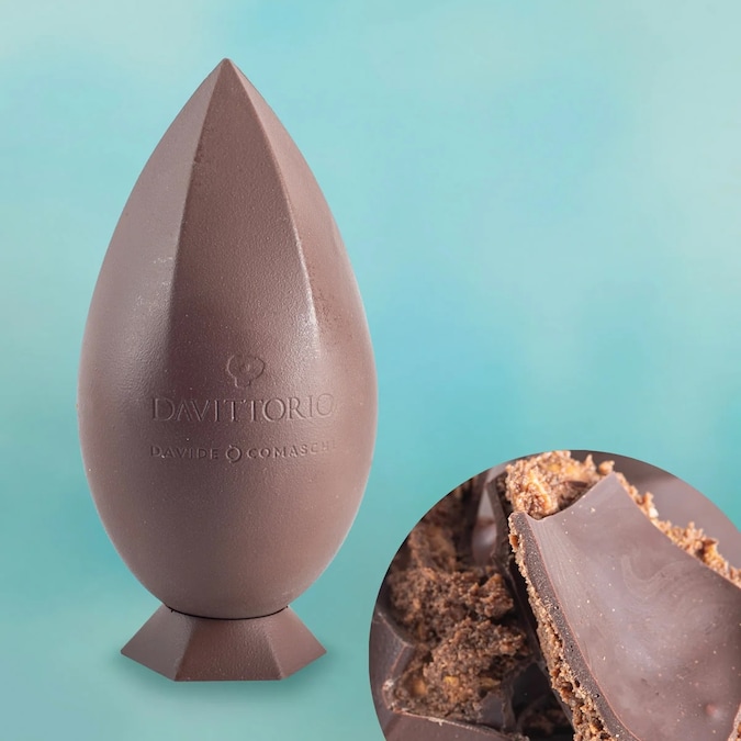 Da Vittorio, uovo iconico fondente, 370 grammi, 60 euro