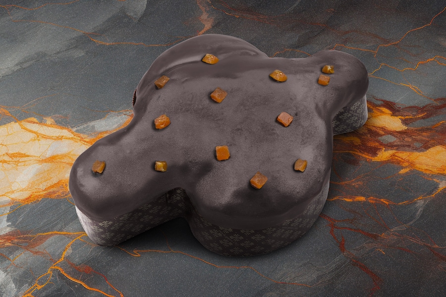 Iginio Massari, colomba al cioccolato e uvetta al rhum, 1 chilogrammo, 75 euro