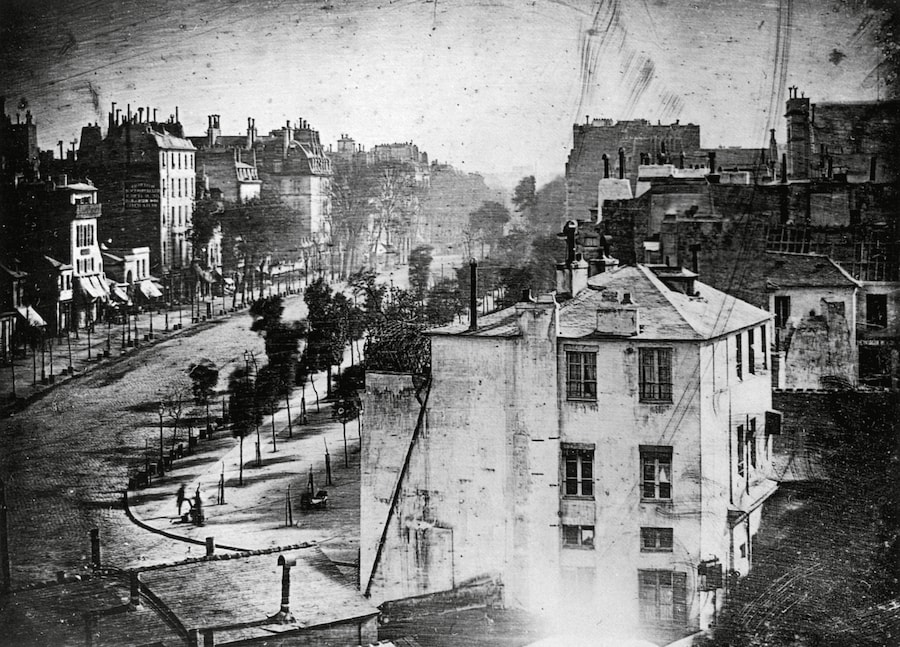 Boulevard du Temple, Daguerre