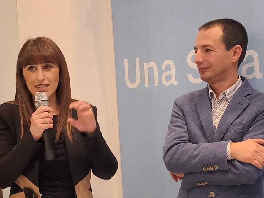 Mondina Lunesu e Fabio Correddu