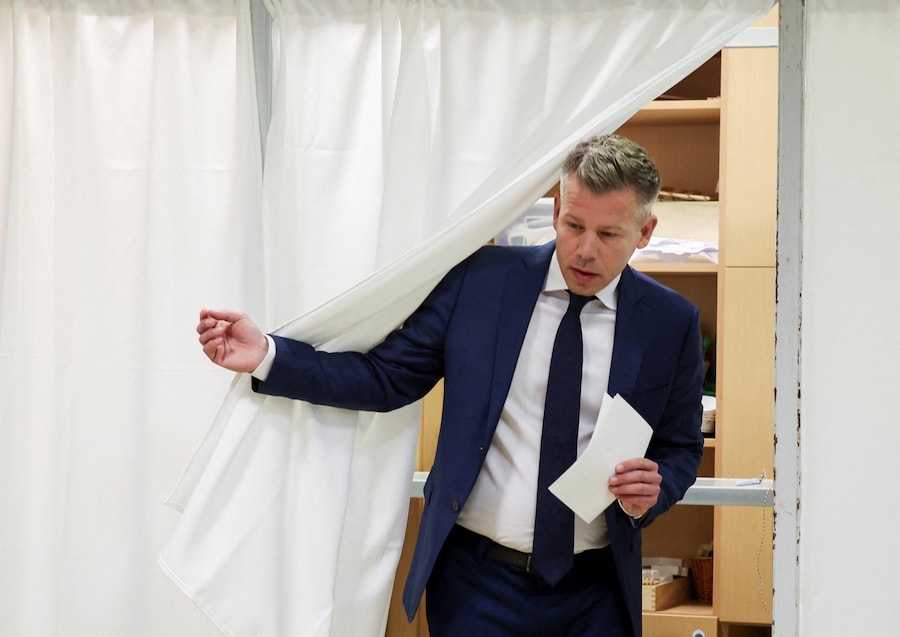 Peter Magyar, leader del partito di opposizione Tisza (REUTERS)