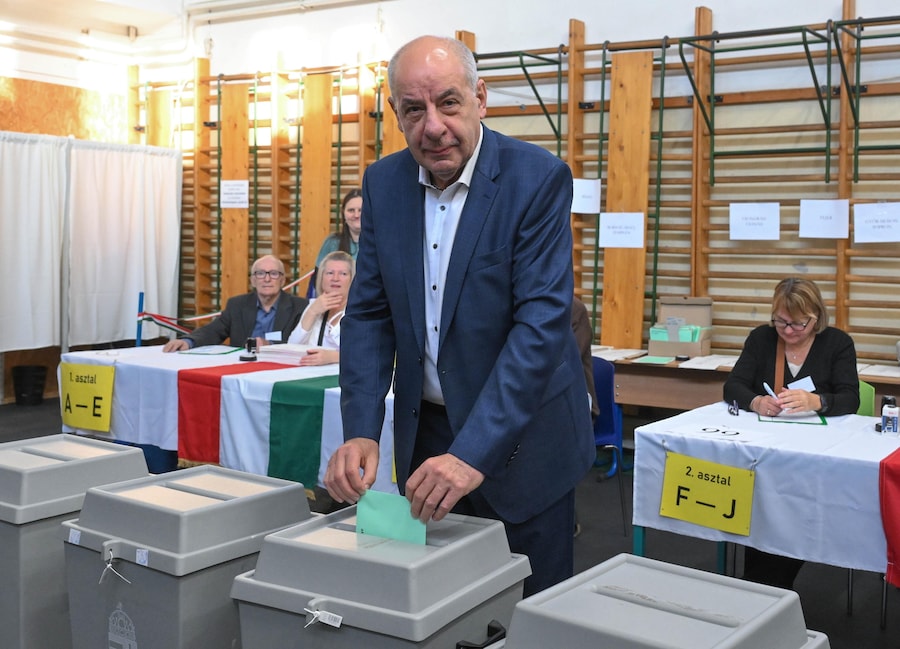 Il presidente ungherese Tamas Sulyok (EPA)