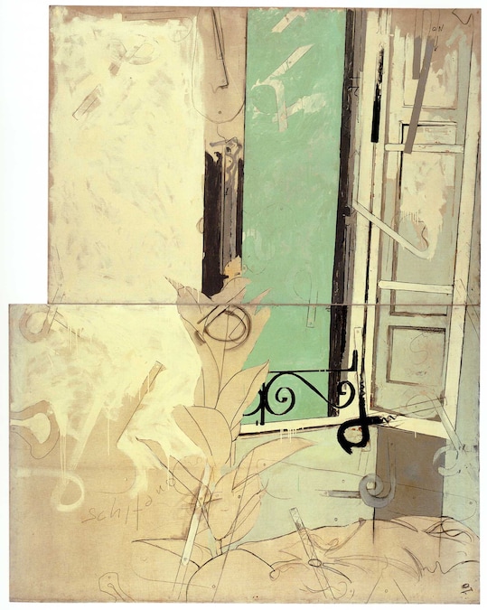 Mario Schifano Suicido I, 1965 Smalto su tela 300 x 250