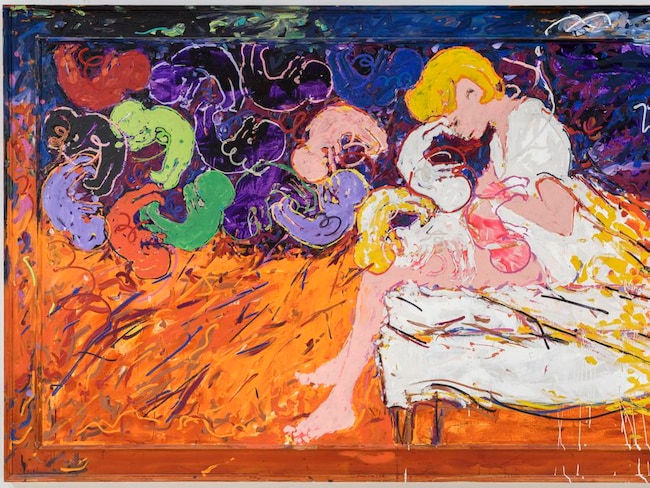 Mario Schifano in una grande mostra a Roma