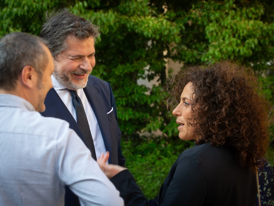 Massimo Farao marketing director Audi Italia e Federica Brignone FISI