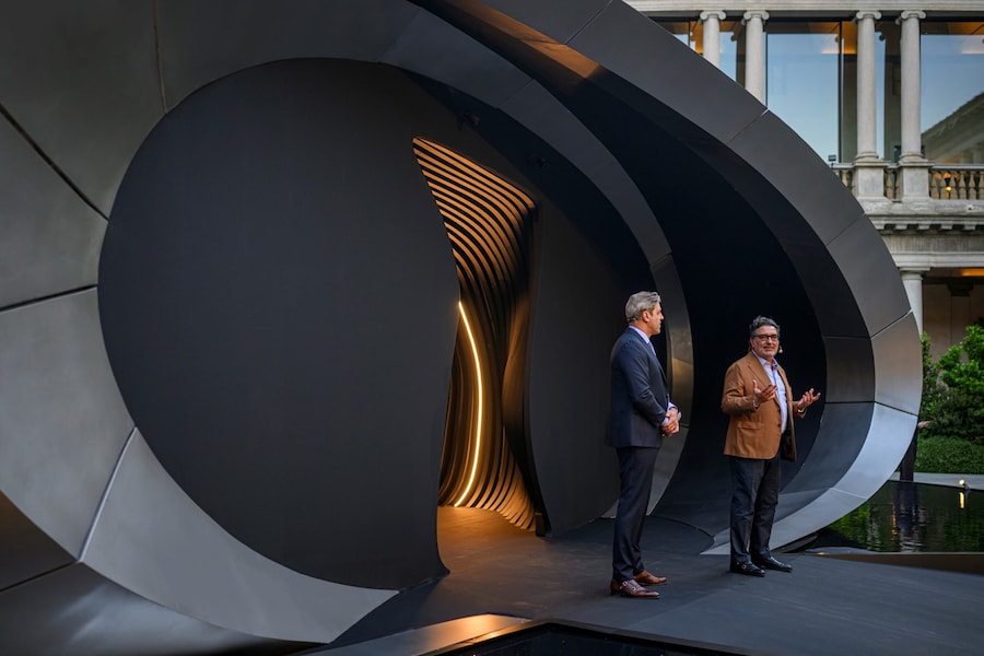 Timm Barlet Managing Director Audi Italia e Massimo Frascella Chief Creative Officer di AUDI AG