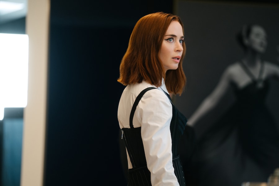 Emily Blunt nel ruolo di Emily Charlton nel film THE DEVIL WEARS PRADA 2 della 20th Century Studios. Foto di Macall Polay. © 2026 20th Century Studios. Tutti i diritti riservati. (Macall Polay)