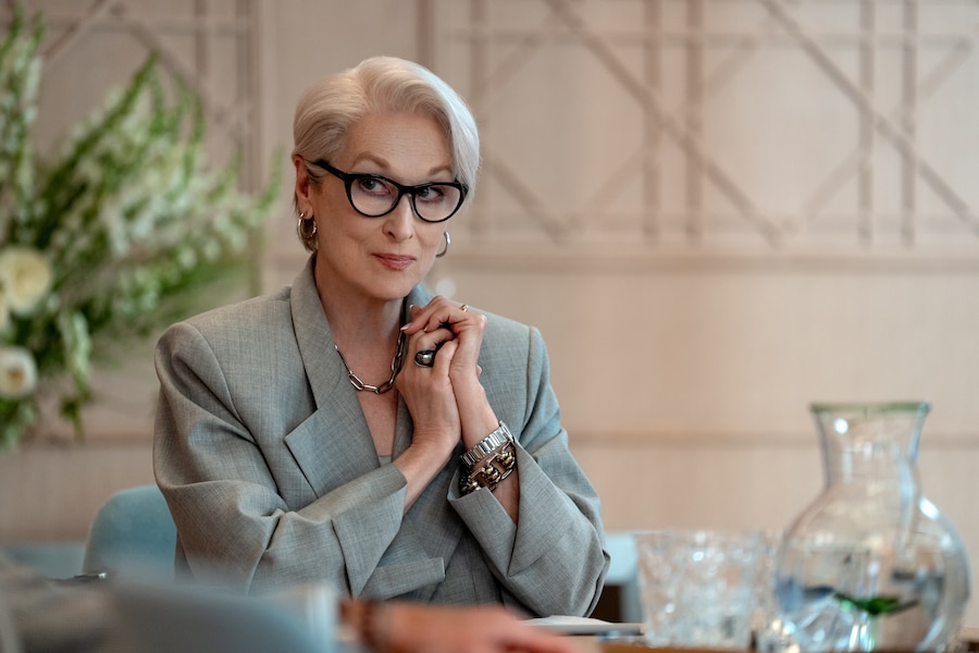 Meryl Streep as Miranda Priestly in 20th Century Studios' THE DEVIL WEARS PRADA 2. Photo by Macall Polay. © 2026 20th Century Studios. All Rights Reserved. (Macall Polay)