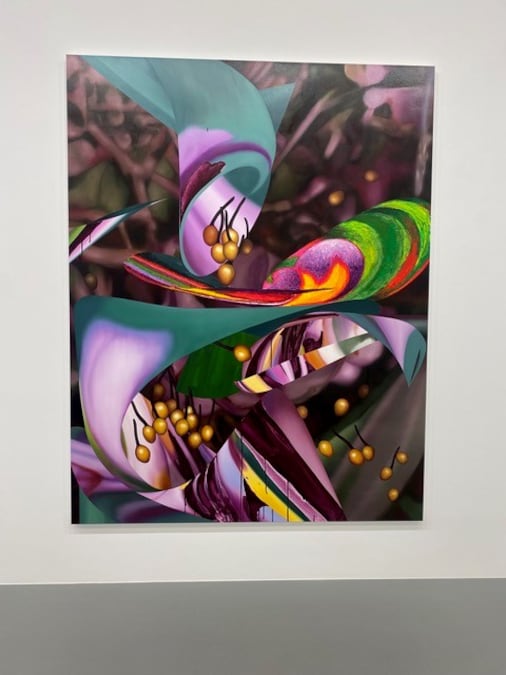 Vivien Zhang Affinis Complex, 2026 Acrilico e olio su lino (Courtesy Galerie Max Hetzler)