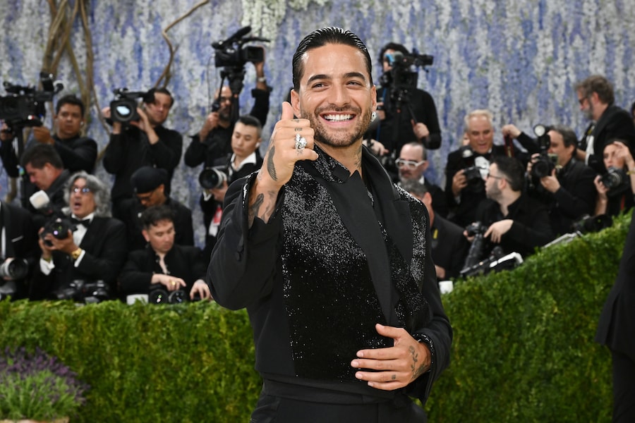 Maluma arrives at The Metropolitan Museum of Art's Costume Institute benefit gala celebrating the opening of the "Costume Art" exhibition on Monday, May 4, 2026, in New York. (Photo by Evan Agostini/Invision/AP) (APN)