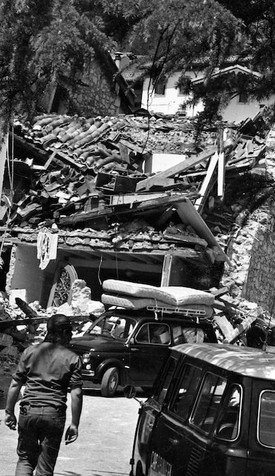 Terremoto in Friuli (Ansa)