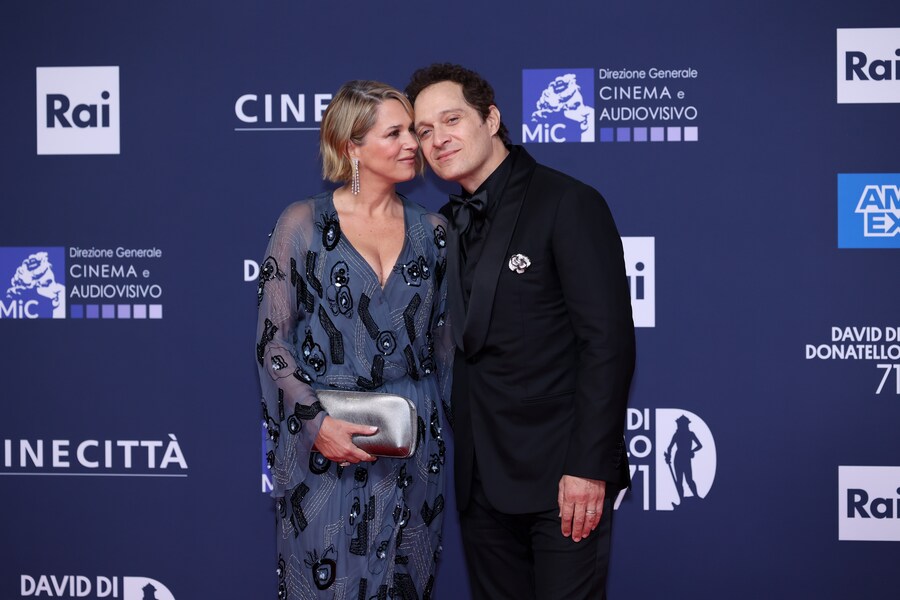 Francesca Barra, Claudio Santamaria, attore