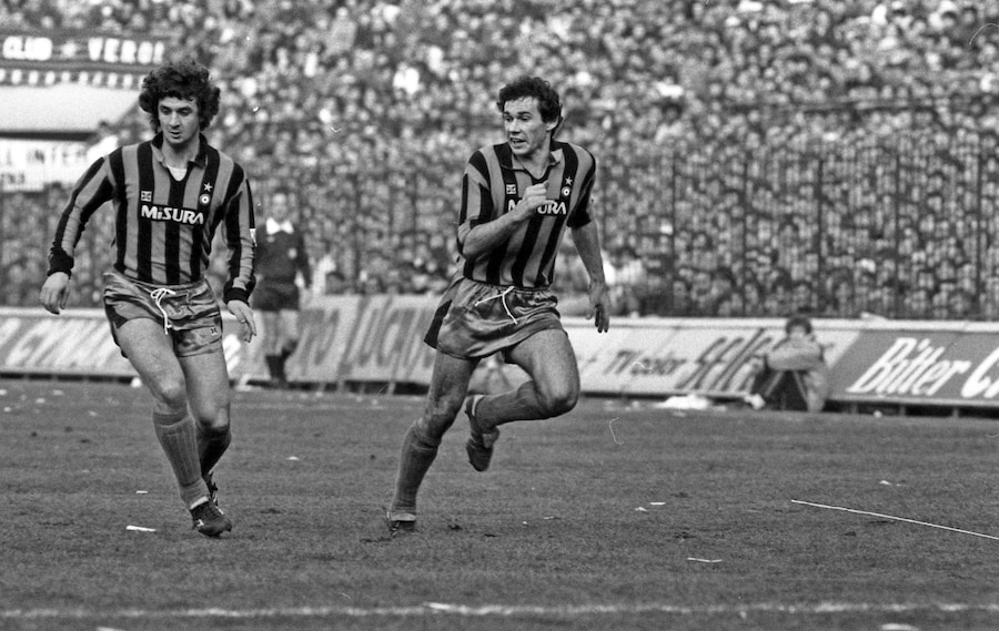 Evaristo Beccalossi, storica bandiera dell’Inter (foto Ipp)Ipp