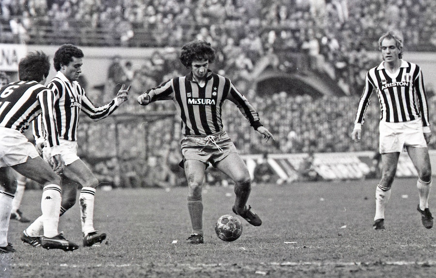 Evaristo Beccalossi, storica bandiera dell’Inter (foto Ipp)