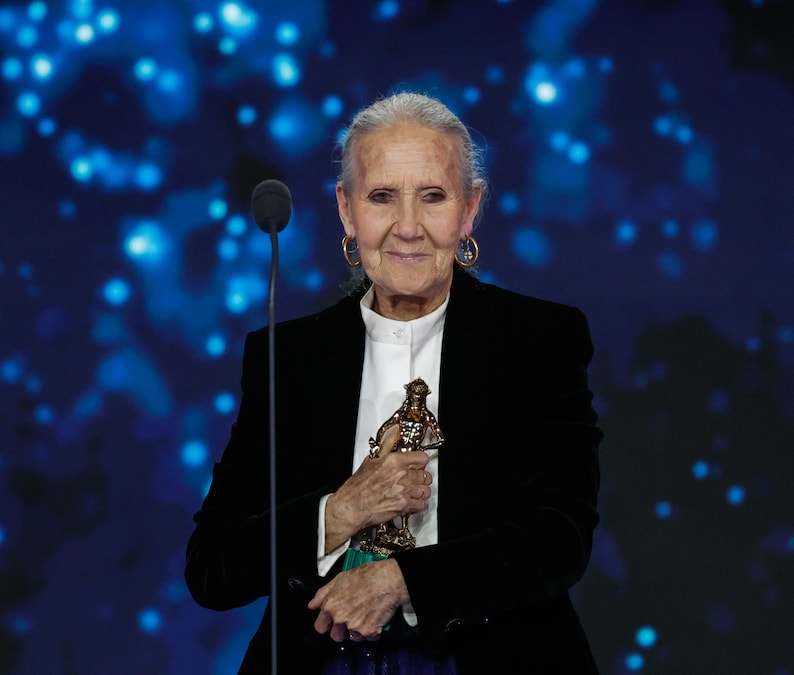 David per la miglior attrice protagonista ad Aurora Quattrocchi per “Gioia mia” di Margherita Spampinato (ANSA)