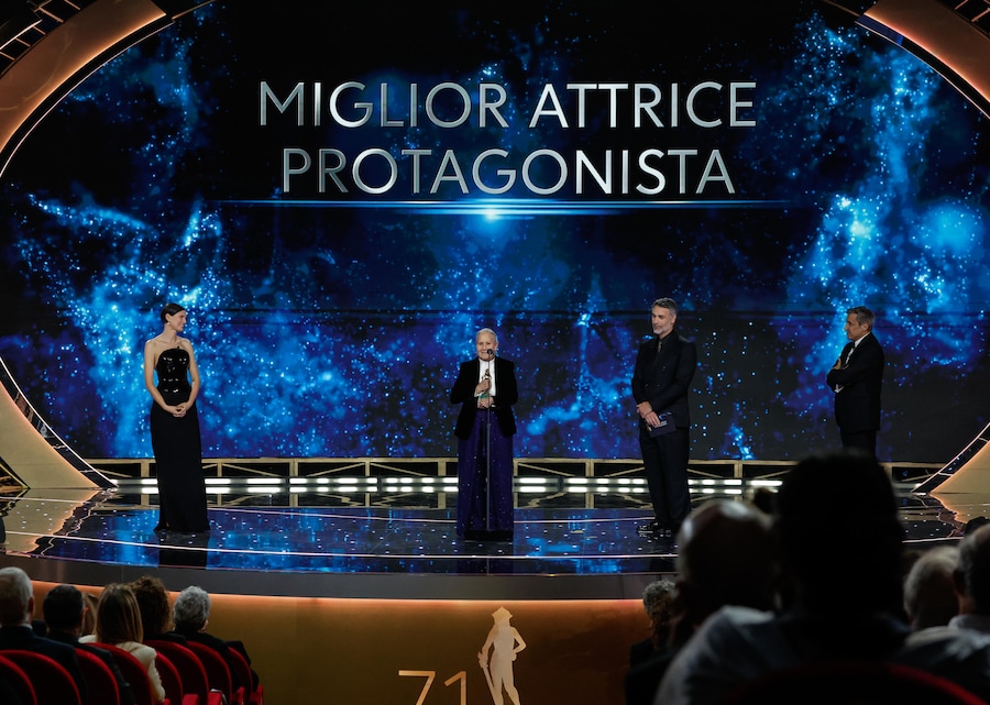 David per la miglior attrice protagonista ad Aurora Quattrocchi per “Gioia mia” di Margherita Spampinato (ANSA)