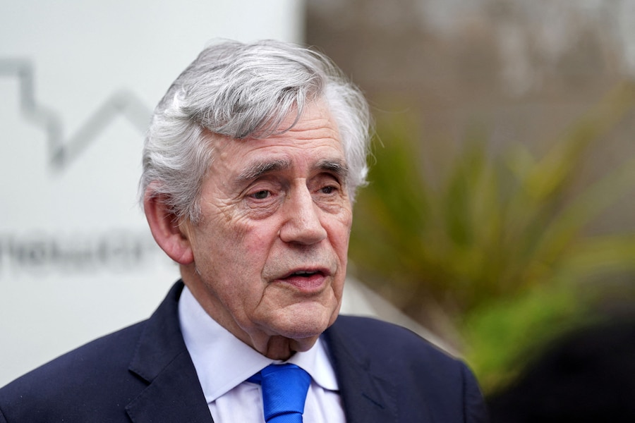Gordon Brown (Dominic Lipinski/Pool via REUTERS)