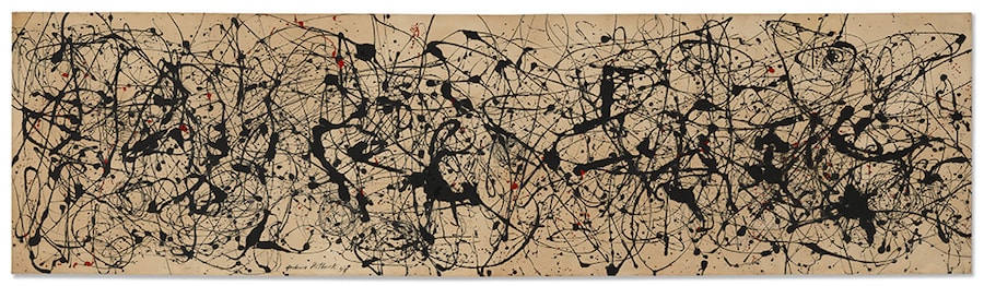 LOT 8A - JACKSON POLLOCK, Number 7A, 1948