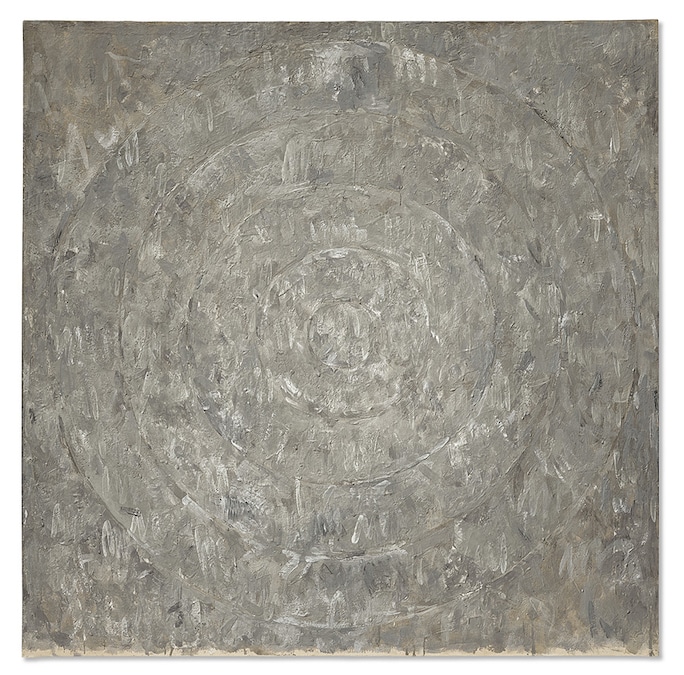 LOT 13A - JASPER JOHNS, Gray Target