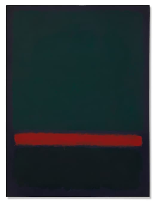 LOT 21A_MARK ROTHKO, No. 15 (Two Greens and Red Stripe)