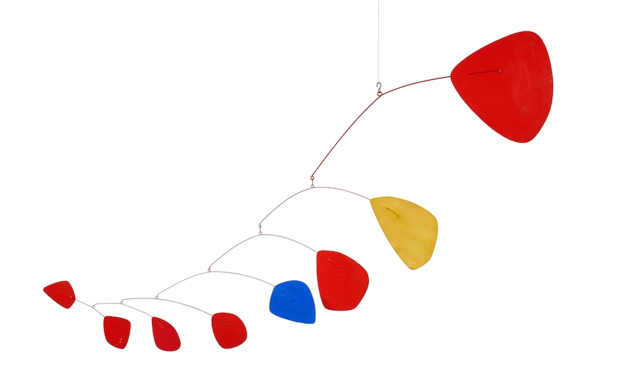 Lotto 17, Alexander Calder, La Feuille Jaune, stima: 2,5 - 3,5 milioni di dollari