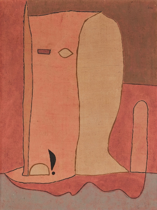 Lotto 9, Paul Klee, Gartenfigur (Figura da giardino)_Collezione di Jean e Terry De Gunzburg, stima: 2-3 milioni di dollari