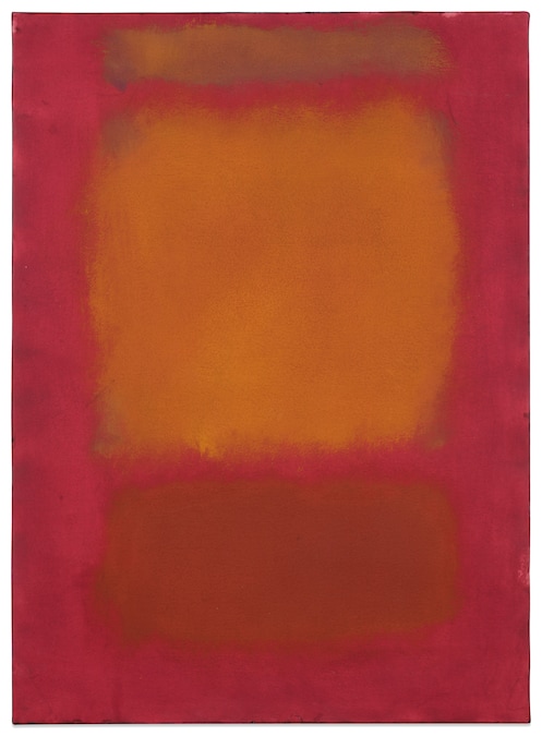 Lotto 3, Mark Rothko, Senza titolo, realizzato intorno al 1959, stima: 5-7 milioni di dollari