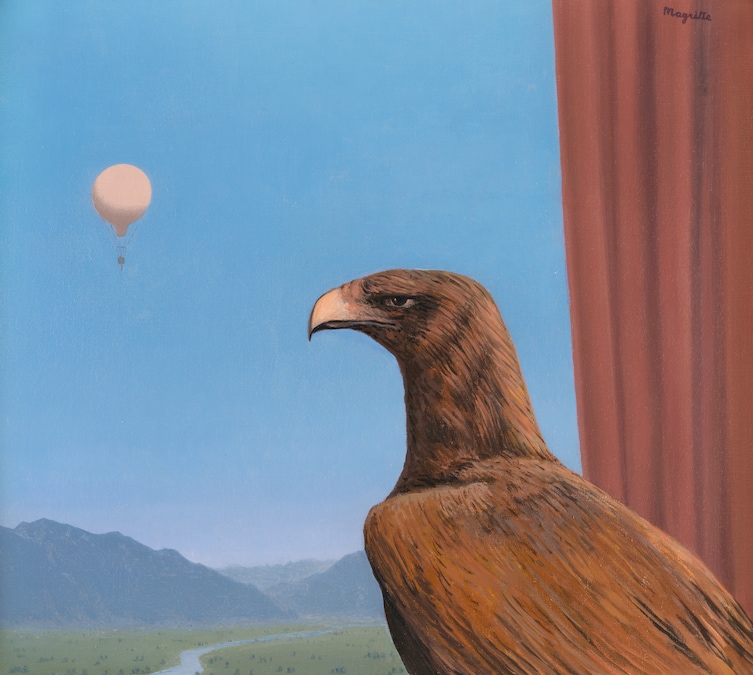 Lot 39, René Magritte, Le Voleur, est $2.8 - 3.5 million