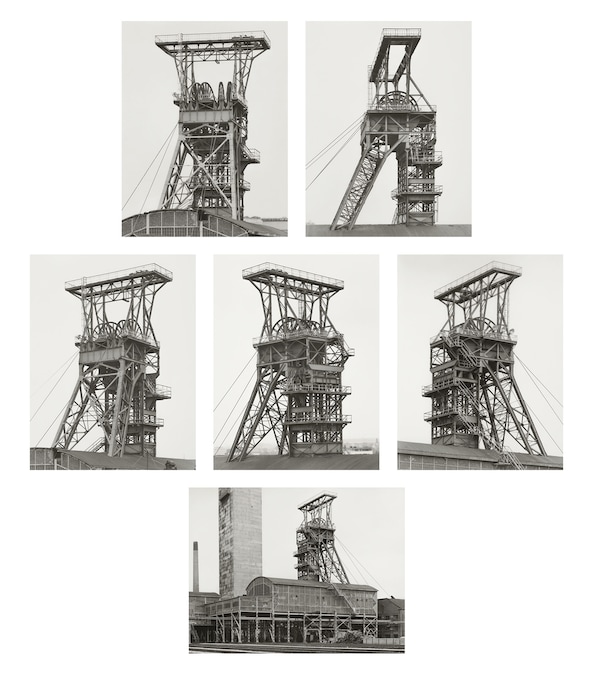 Autore: Bernd & Hilla Becher Titolo: Torre di estrazione, Pozzo 2 #: EF-B-30cm-V2_1 Anno: 1982-1985 Tecnica: Stampa ai sali d’argento (Copyright: Estate Bernd & Hilla Becher, rappresentato da Max Becher Courtesy Die Photographische Sammlung/SK Stiftung Kultur – Bernd & Hilla Becher Archiv, Colonia)