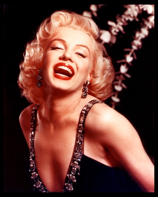 Ritratto di Marilyn Monroe scattato negli anni '50. (LaPresse)