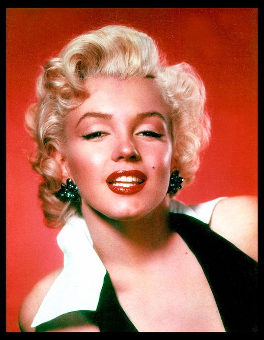 Ritratto di Marilyn Monroe scattato negli anni '50. (LaPresse)