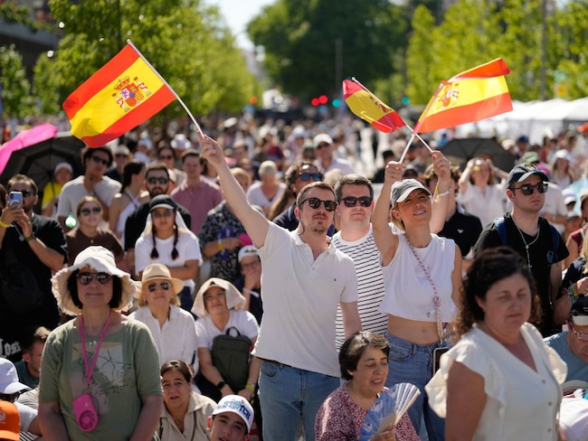 Papa, oltre un milione di persone in piazza a Madrid