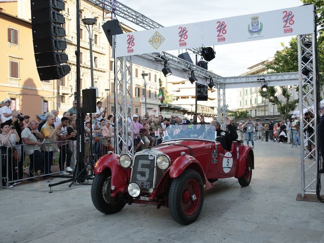 Secondo giorno Mille miglia