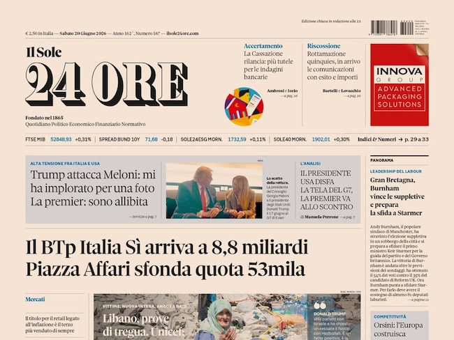 Lo scontro Trump-Meloni sui giornali italiani
