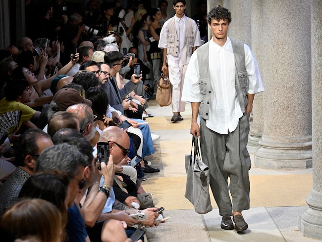 Giorgio Armani, la collezione per la PE 2027