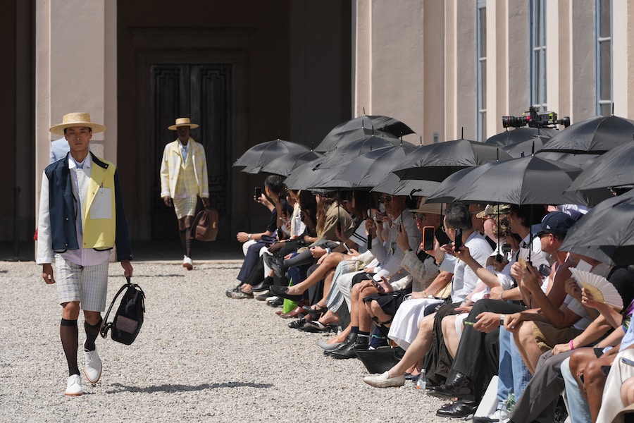 Thom Browne, la collezione PE 2027. (APN)