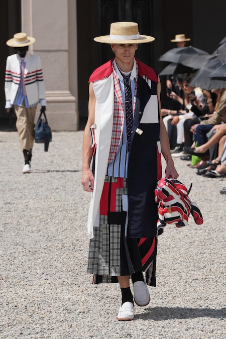 Thom Browne, la collezione PE 2027. (APN)