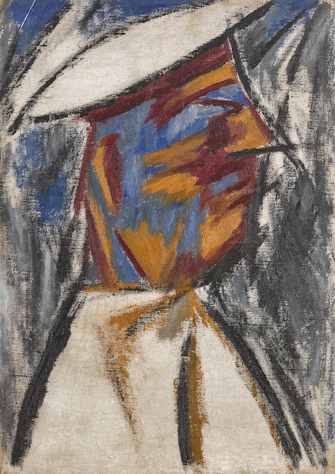 Lot 124. Mikhail Larionov, Head of a Soldier, est. £800,000 - 1.2m