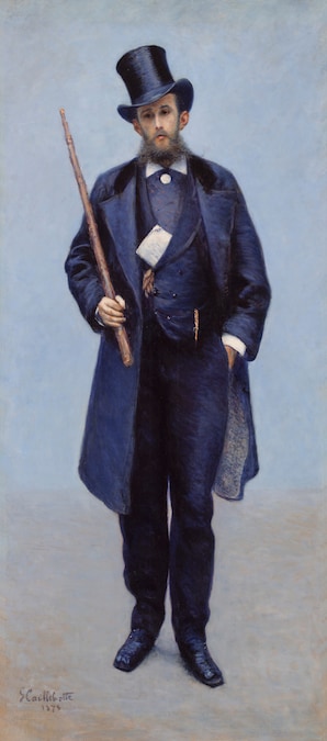 Gustave Caillebotte, Portrait de Paul Hugot, Sold for £10,285,000