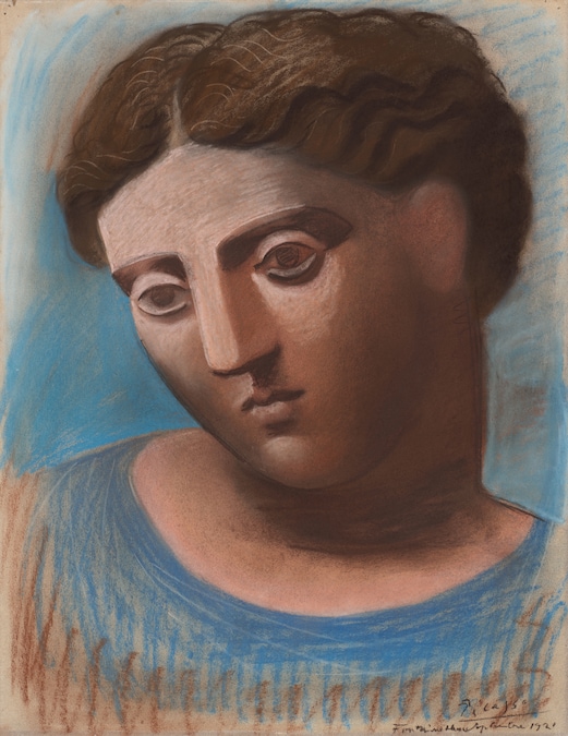 Pablo Picasso, Tête de femme, Sold for £6,190,000