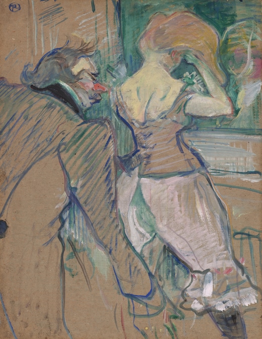 . Henri de Toulouse-Lautrec, À Armenonville, en cabinet particulier, Sold for £1,981,000
