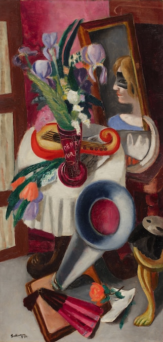 Max Beckmann, Stillleben mit Grammophon und Schwertlilien (Still Life with Gramophone and Irises), Sold £5,946,000