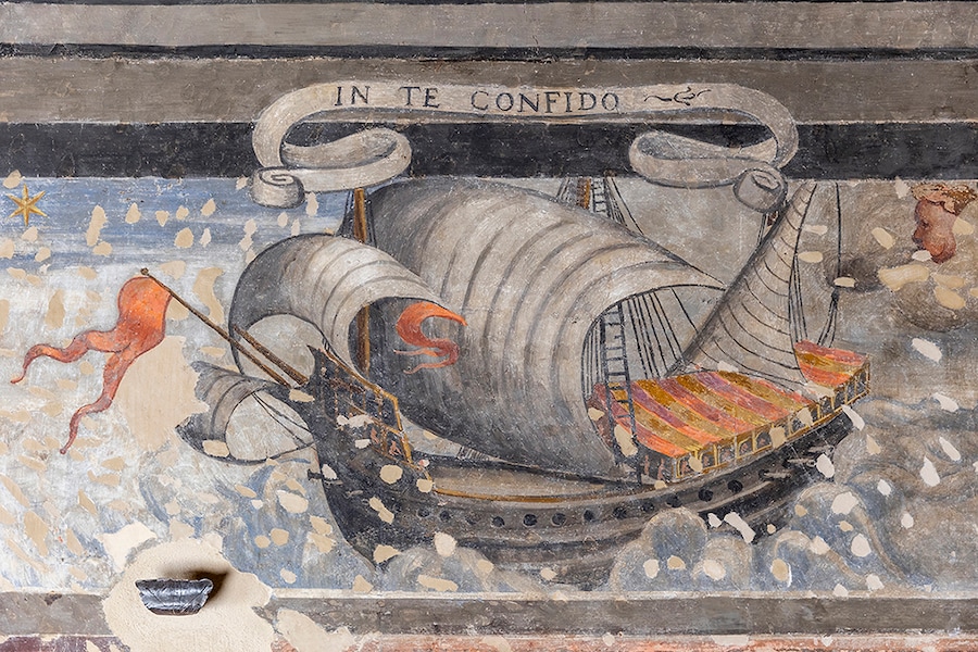 Dettaglio affresco