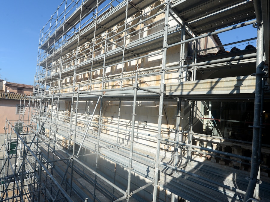 Complesso di Sant’Agostino Pietrasanta_il cantiere