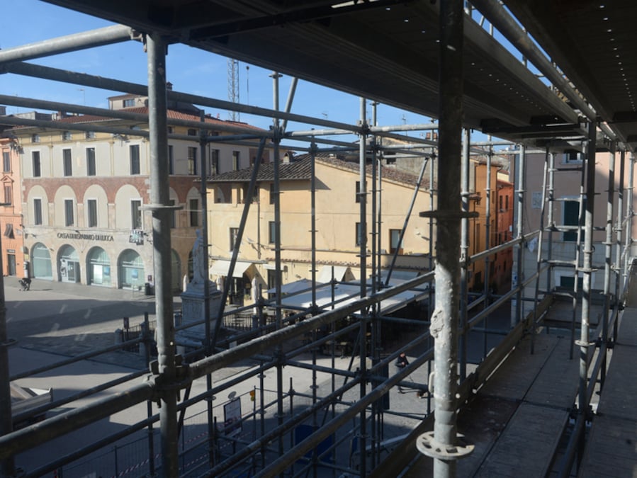 Il cantiere foto di Luca Forno